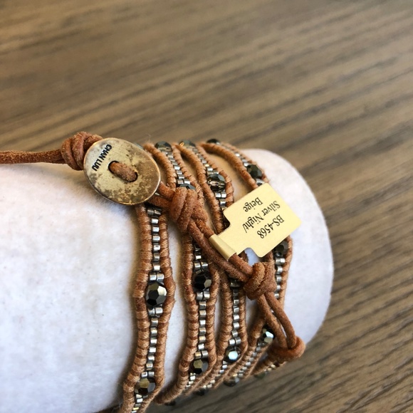 New Auth Chan Luu Silver Night Five Wrap Bracelet - Picture 5 of 6